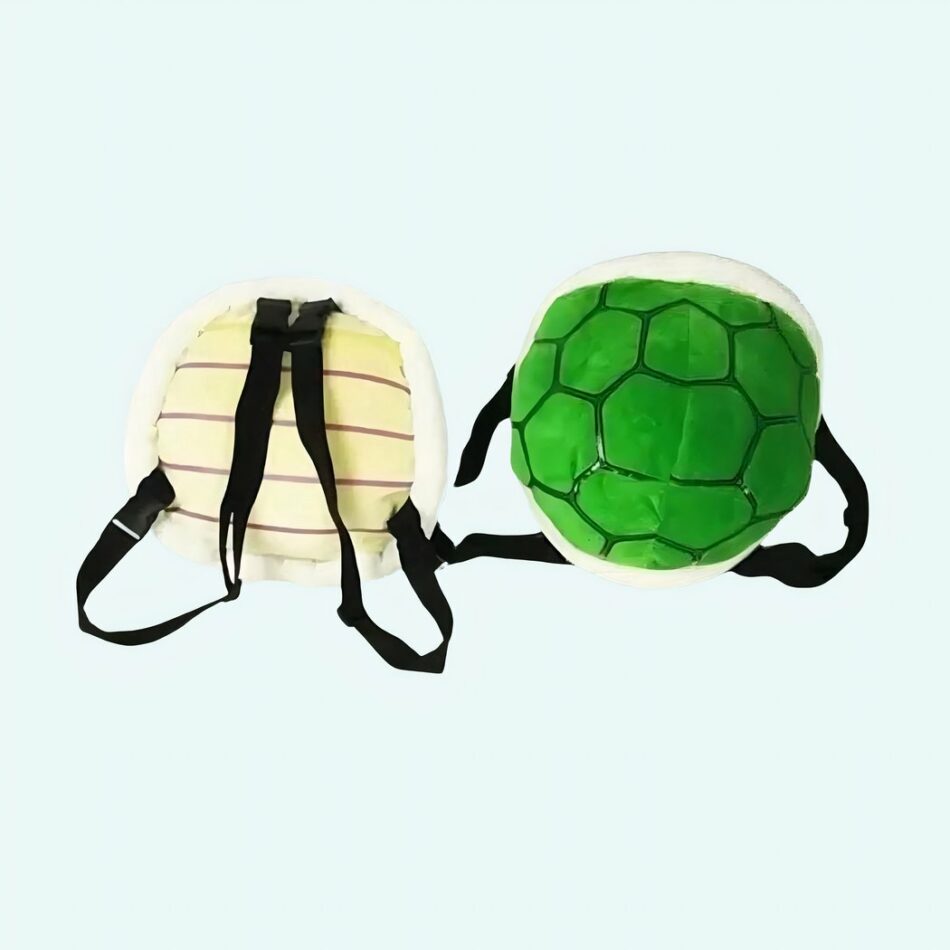 Sac à dos tortue Mario en peluche pour enfant