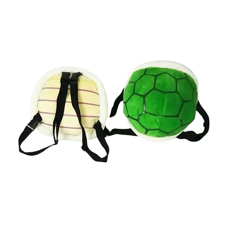 Sac à dos tortue Mario en peluche pour enfant