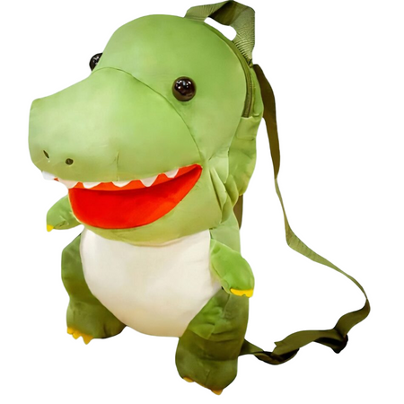 Sac à dos peluche tyrannosaure