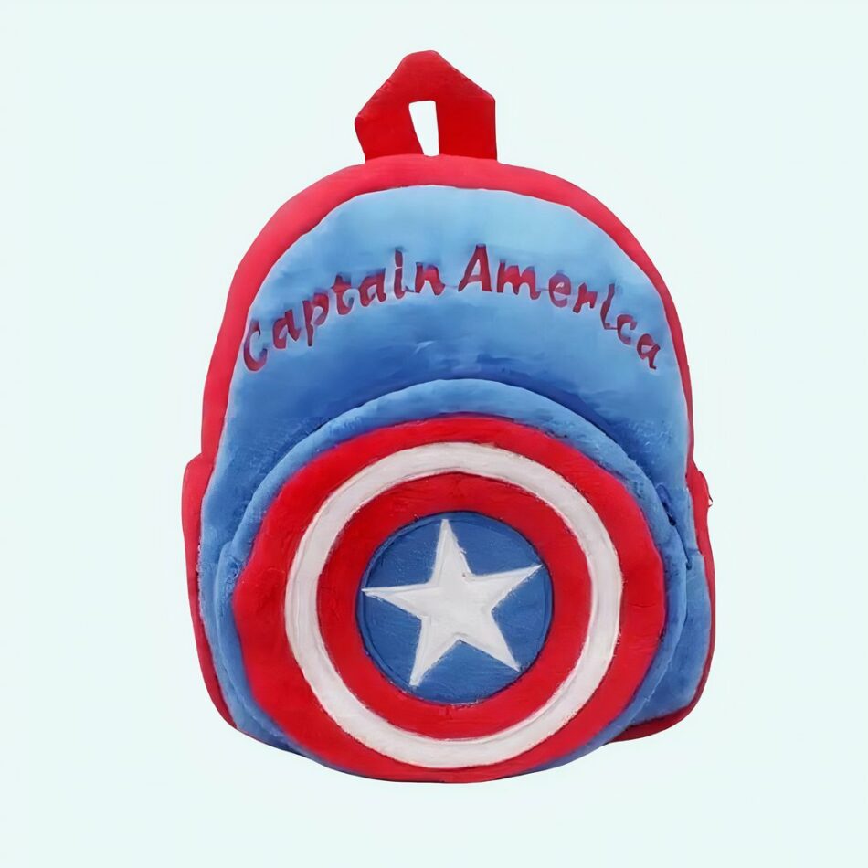 Sac à dos en peluche Captain America