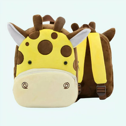 Sac à dos en peluche girafe