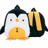 Sac à dos en peluche pingouin