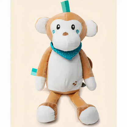 Veilleuse peluche singe musicale