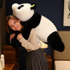 Grande peluche lestée panda