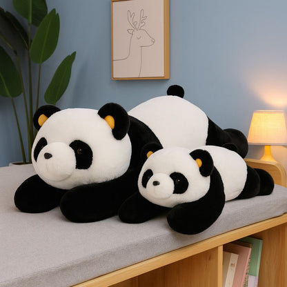 Grande peluche lestée panda