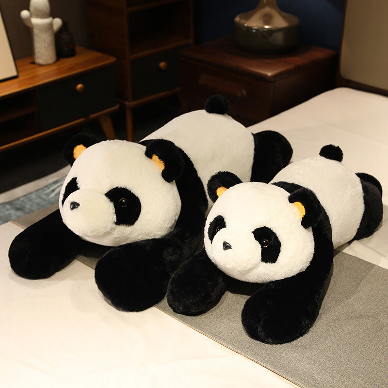 Grande peluche lestée panda