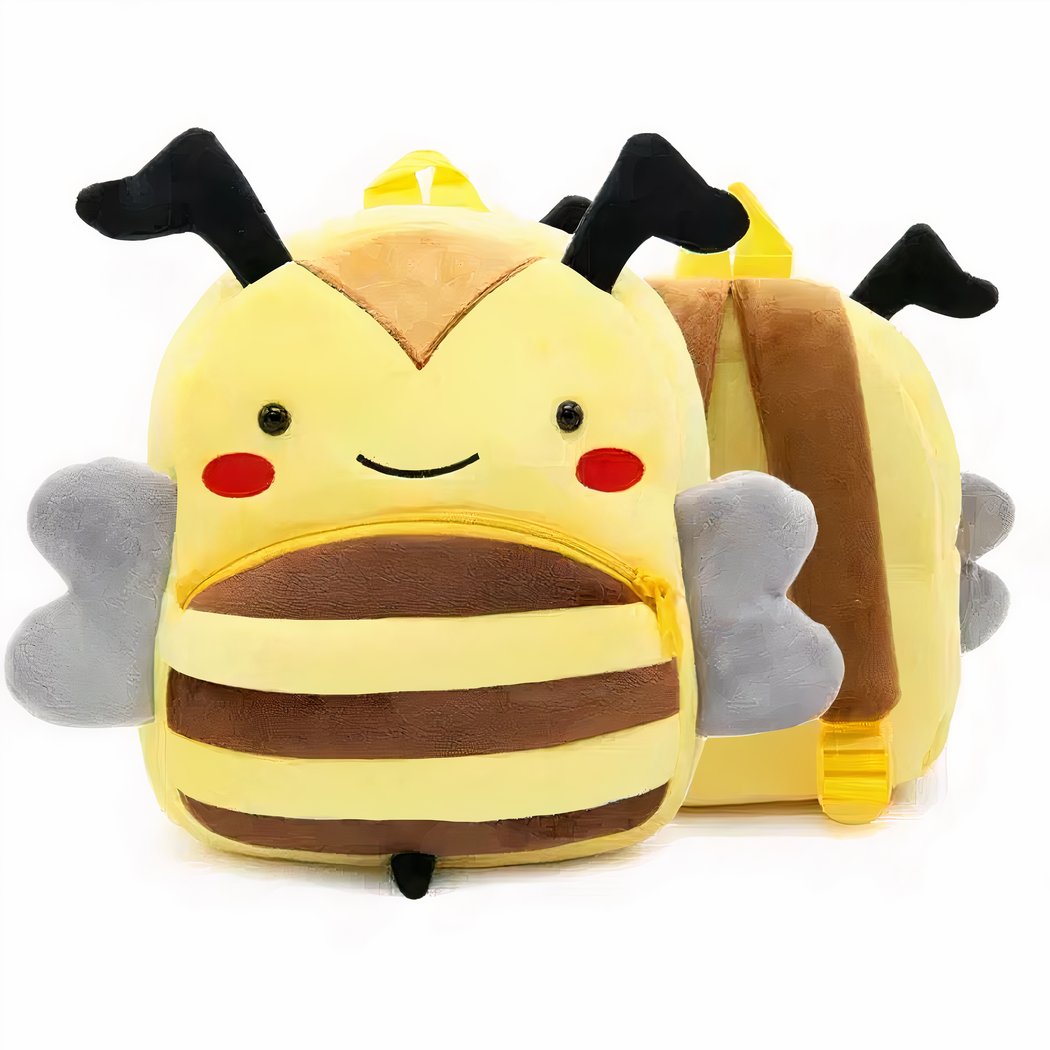 Sac à dos en peluche abeille
