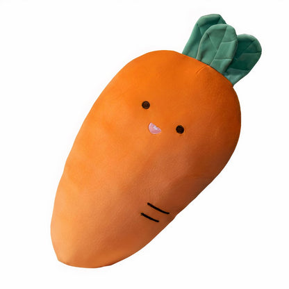 Poupée en peluche fruit en forme de carotte