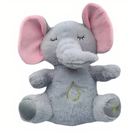 Peluche apaisante éléphant qui respire