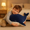 Peluche géante baleine bleue marine