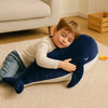Peluche géante baleine bleue marine
