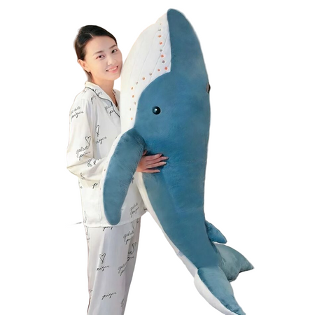 Peluche baleine XXL adorable