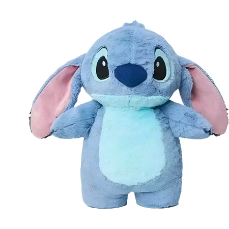 Peluche bouillotte toute douce de Stitch ou Angel