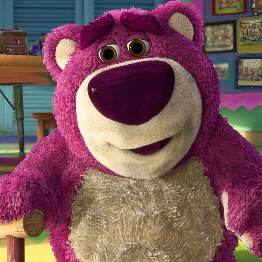 Peluche bouillotte Lotso de Toy Story