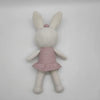 Peluche crochet mademoiselle lapin