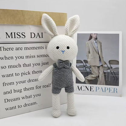 Peluche crochet monsieur lapin