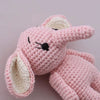 Peluche crochet éléphant rose