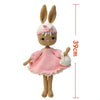 Peluche crochet lapin coquette