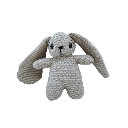 Peluche lapin au crochet à grandes oreilles