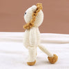 Peluche crochet lion