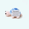 Peluche crochet positive tortue