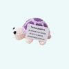 Peluche crochet positive tortue
