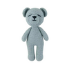 Peluche crochet ours bleu