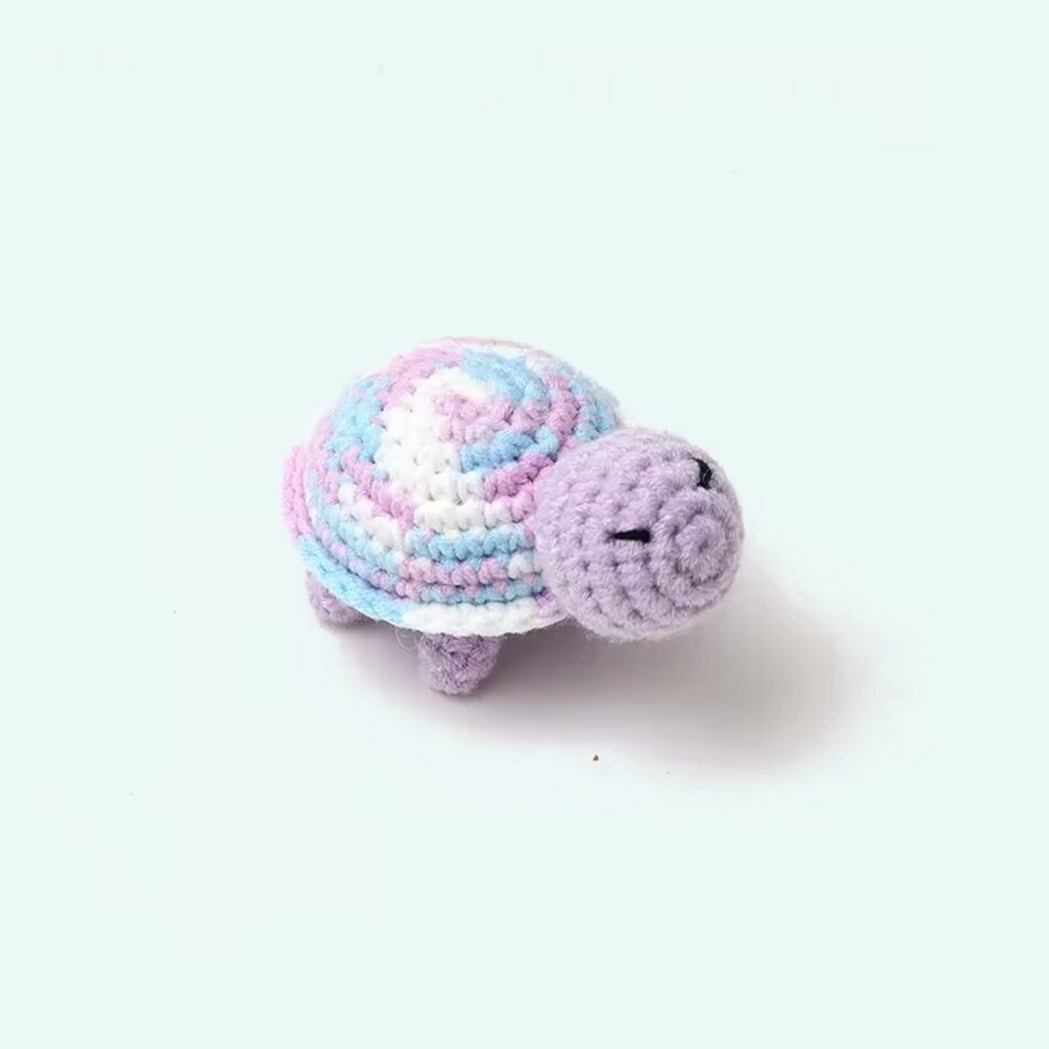 Peluche crochet tortue