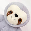 Peluche douce paresseux respirant