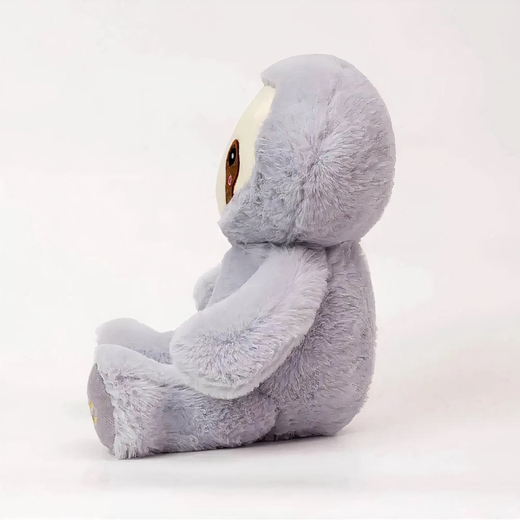 Peluche douce paresseux respirant