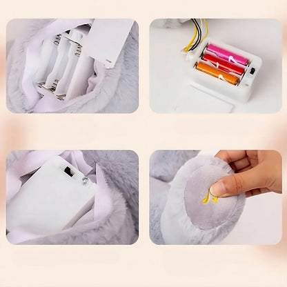 Peluche douce paresseux respirant