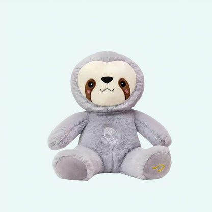Peluche douce paresseux respirant