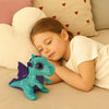Peluche dragon TY vert et violet