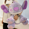 Peluche géante Stitch violet tout doux