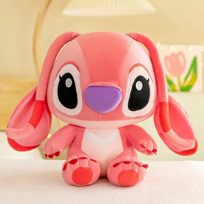 Peluche géante d'Angel rose