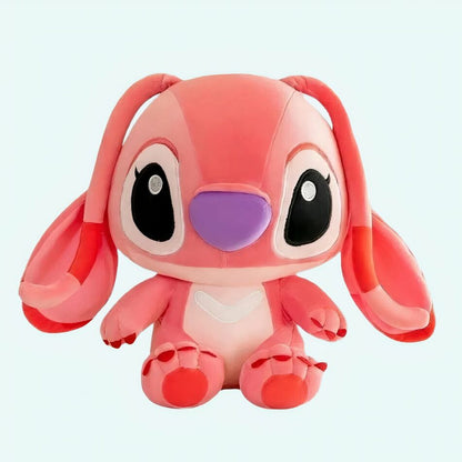 Peluche géante d'Angel rose
