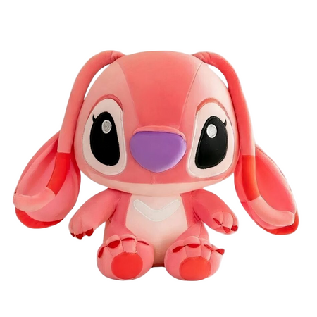 Peluche géante d'Angel rose