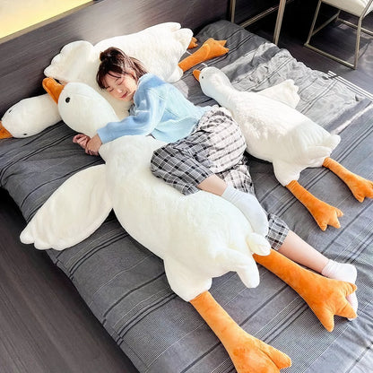 Peluche géante de canard