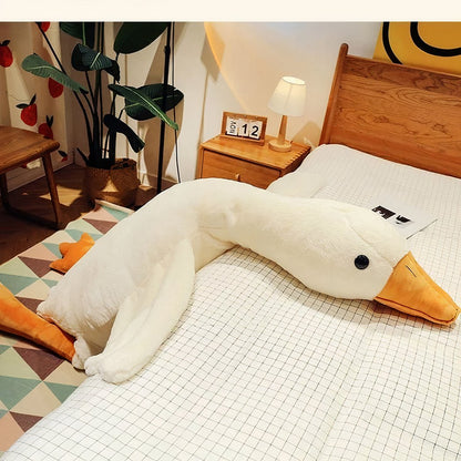 Peluche géante de canard