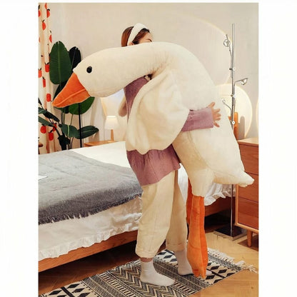 Peluche géante de canard