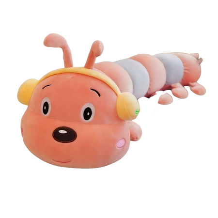 Peluche géante chenille