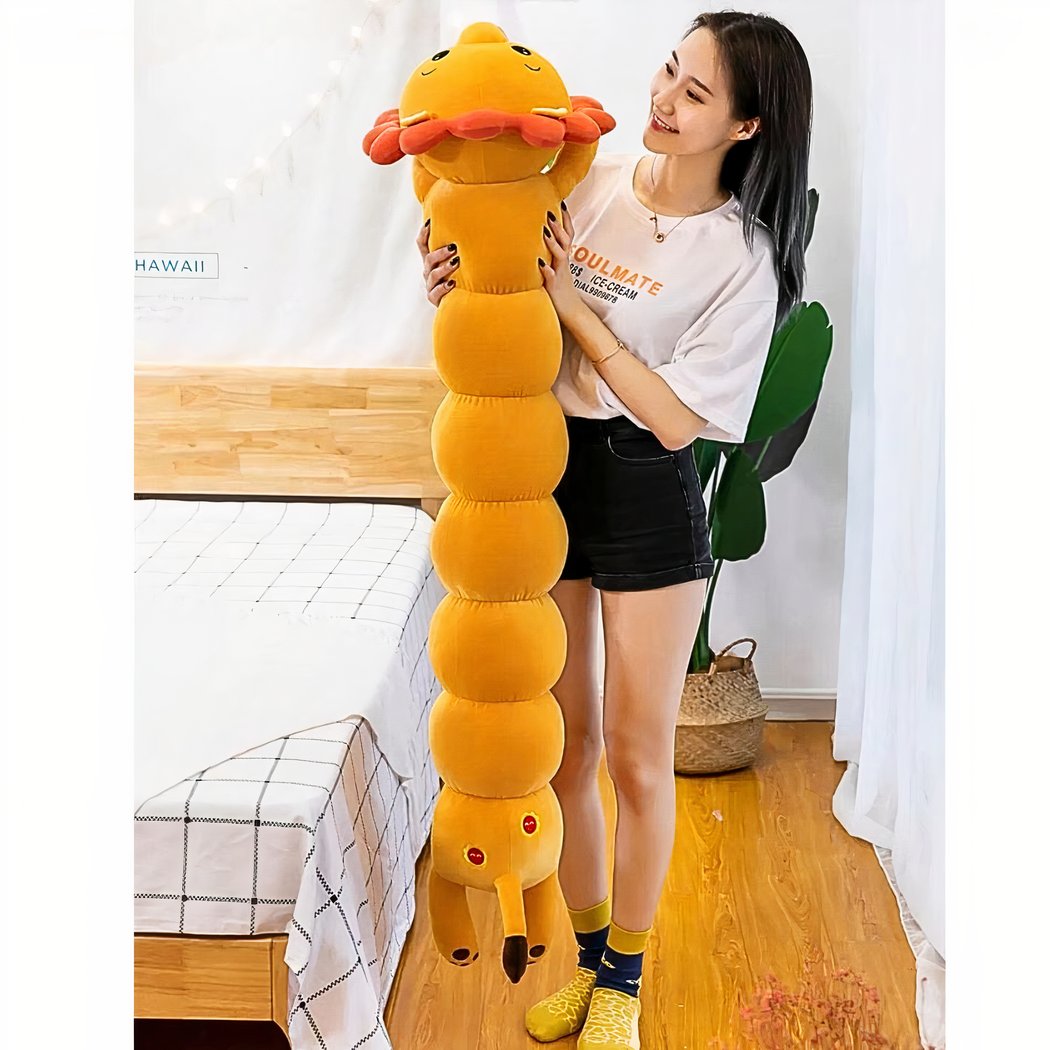 Peluche géante de lion