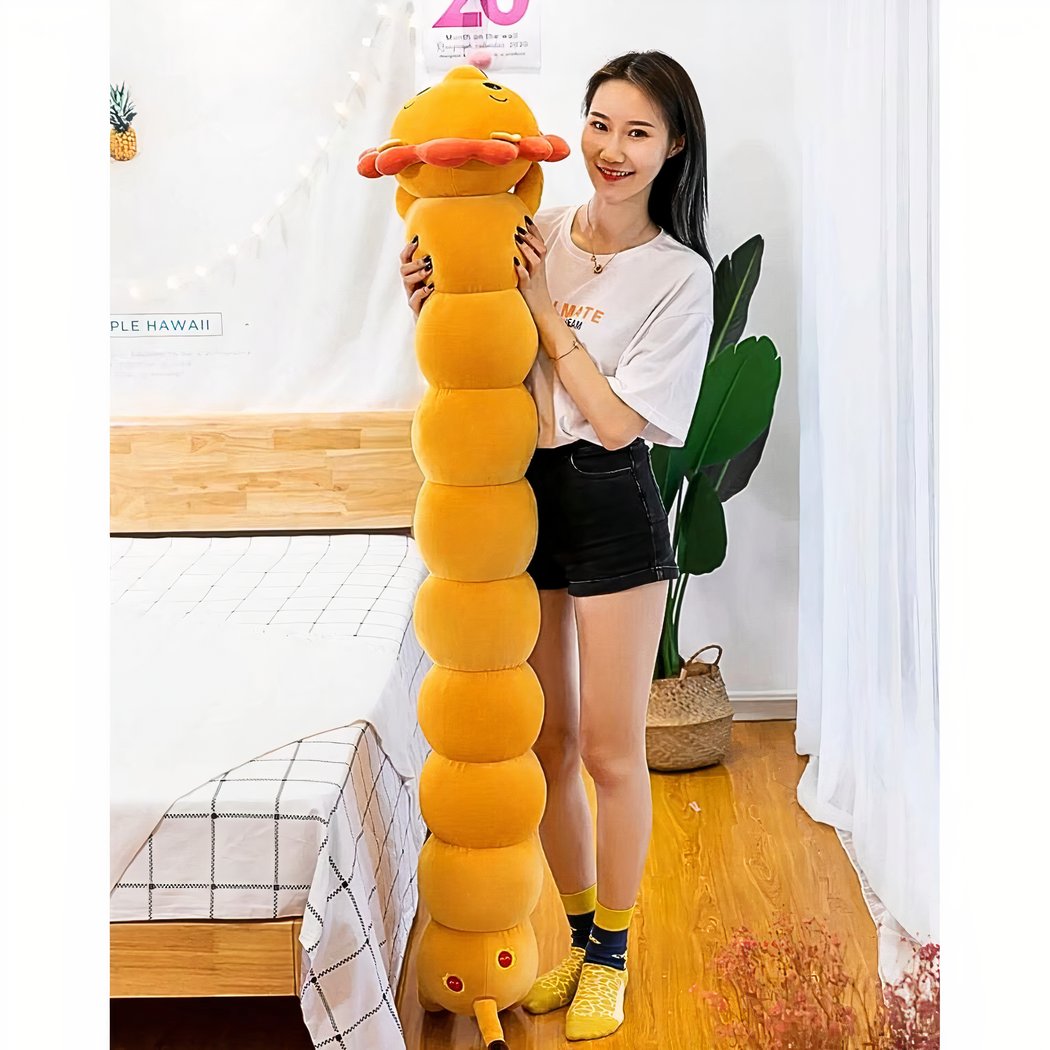Peluche géante de lion
