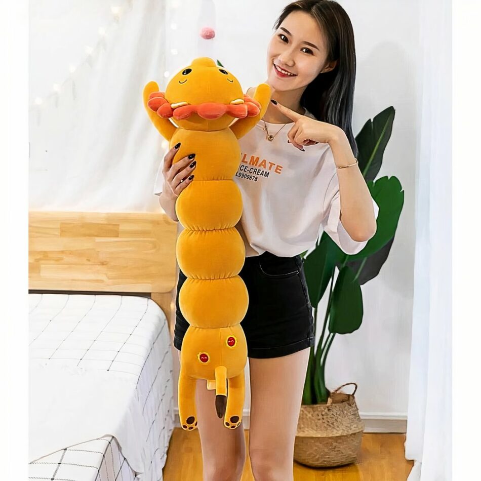 Peluche géante de lion