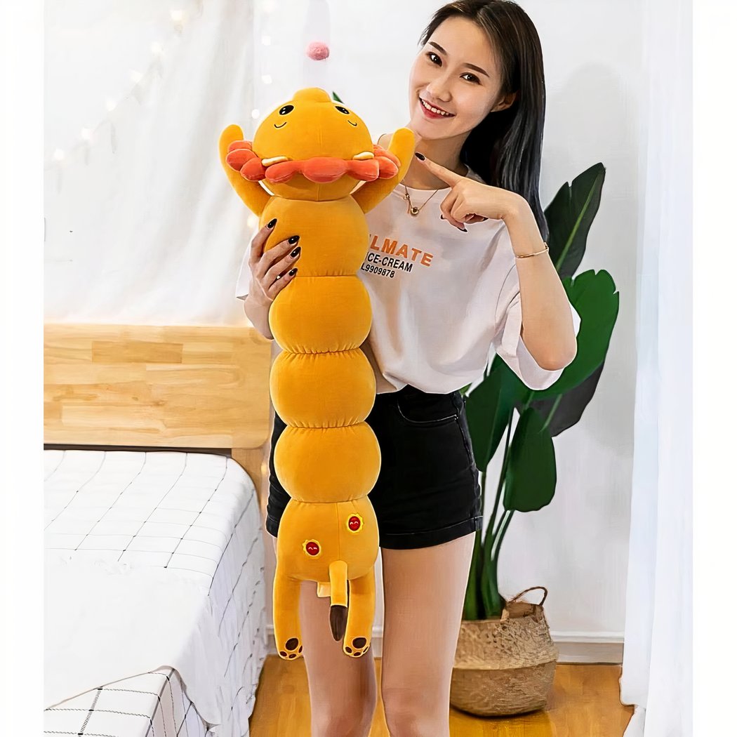 Peluche géante de lion