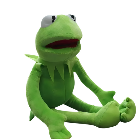 Peluche grenouille Kermit