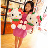 Peluche Hello Kitty fraise Kawaii