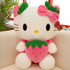 Peluche Hello Kitty fraise Kawaii