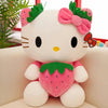 Peluche Hello Kitty fraise Kawaii