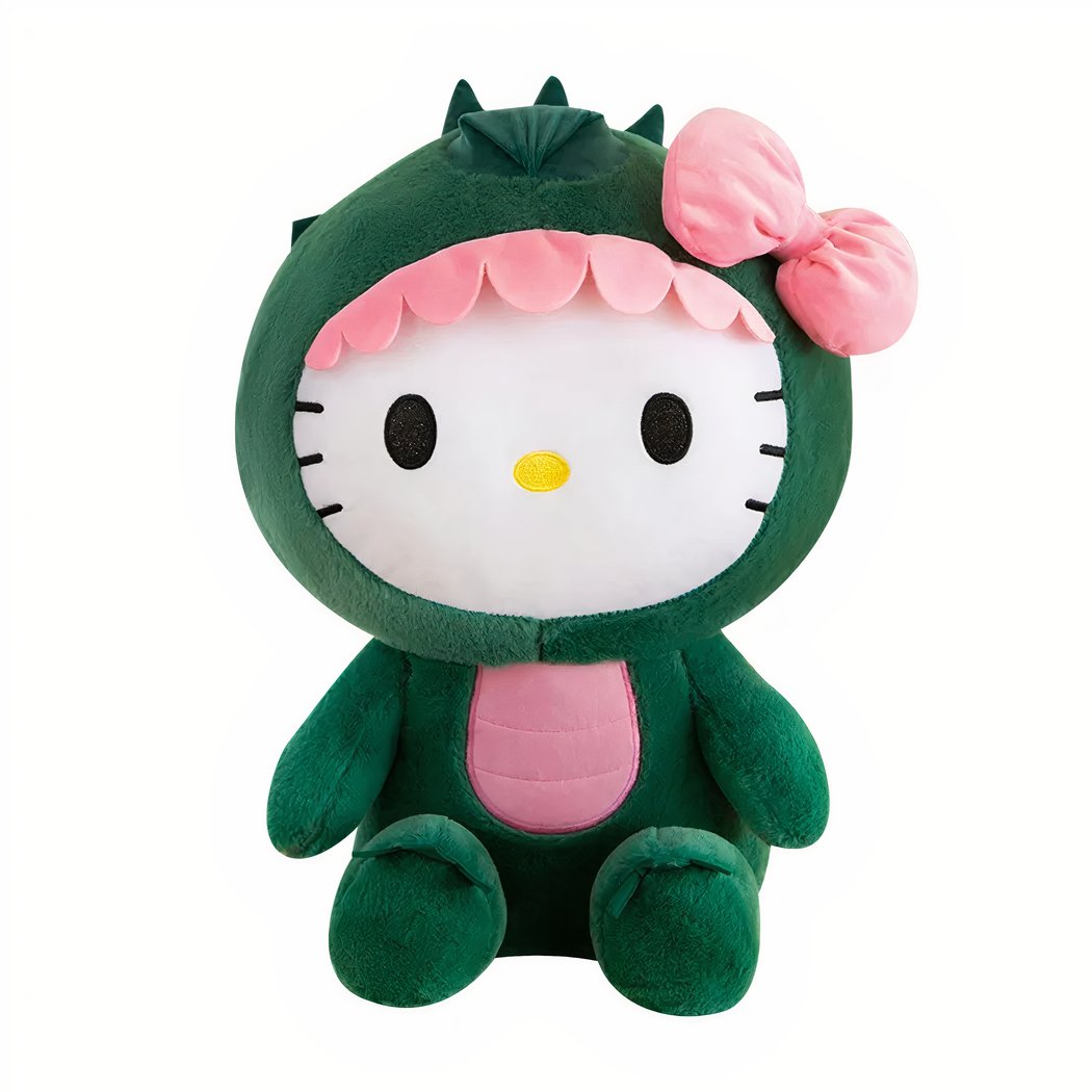 Peluche Hello Kitty Dinosaure